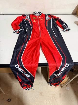 Disfraz Mono Piloto Carreras Talla Única