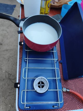 Cucina a Gas da Campeggio Blu