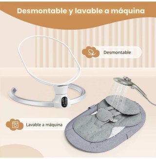Mecedora Eléctrica Bebé Bluetooth + Mando