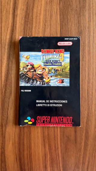 Donkey Kong Country 3 SNES PAL Completo