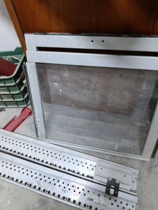 Lote perfiles aluminio estructural