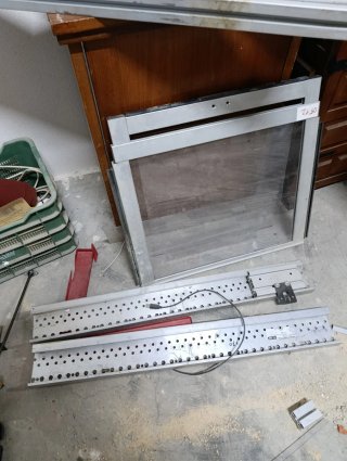 Lote perfiles aluminio estructural