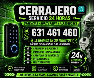 CERRAJERO RUPIT I PRUIT 24H