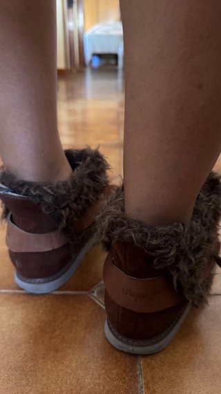 Botines Pepe Jeans detalle pelo #39
