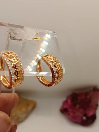 Pendientes Aro Xuping Oro Laminado