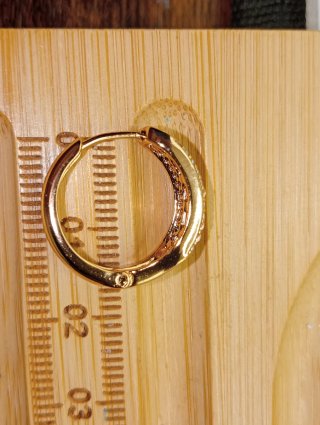 Pendientes Aro Xuping Oro Laminado