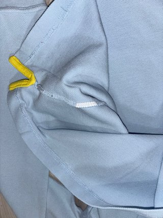 Polo Carolina Herrera manga larga azul