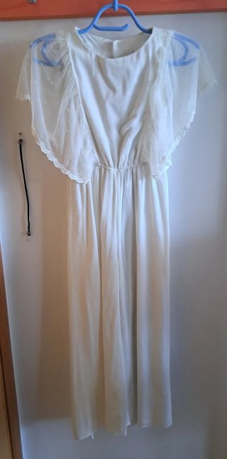 Mono Comunión Niña Blanco, talla 140 (10 años)