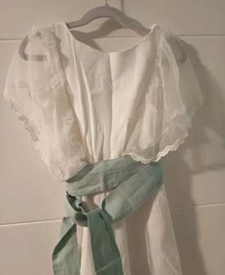 Mono Comunión Niña Blanco, talla 140 (10 años)