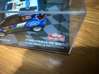Maqueta Ford Fiesta RS WRC Rally Monte-Carlo 2012