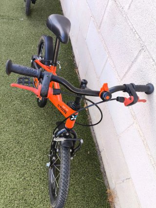 Bicicleta Btwin 16 Naranja