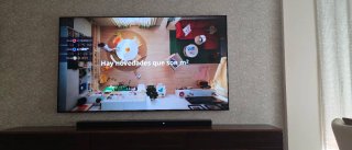 TV LG 86 + Mueble TV flotante