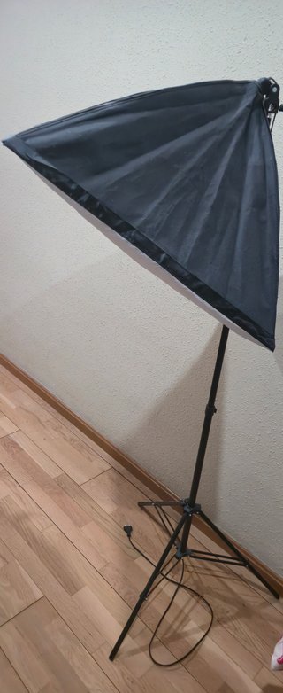 2 Softbox + Trípode + Luz Fotografía