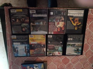 Lote 8 Películas DVD Acción y Aventura