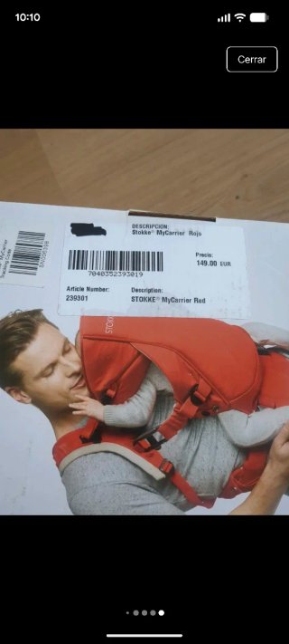 Mochila Portabebés Stokke 3 en 1