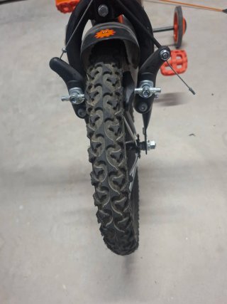 Bici infantil naranja