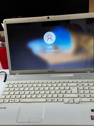 Sony VAIO grigio/argento