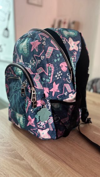 Mochila juvenil con estampado