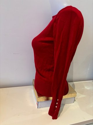 Jersey Zara Rojo Mujer nuevo