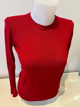 Jersey Zara Rojo Mujer nuevo