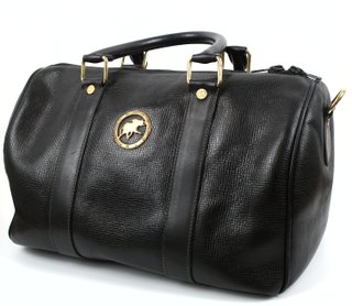 Bolso Hunting World Negro Piel