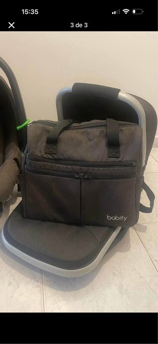 Carrinho de bebé Babify Ovo alcofa e mala de mater