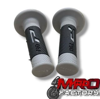 Puños Moto Negro y Gris
