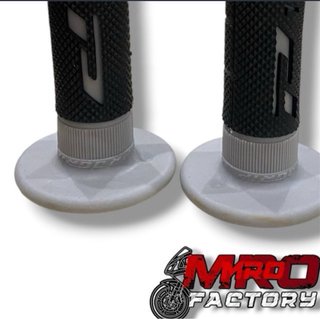 Puños Moto Negro y Gris