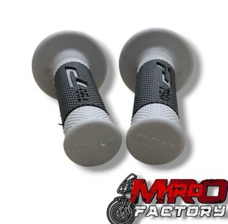 Puños Moto Negro y Gris