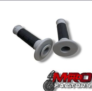 Puños Moto Negro y Gris