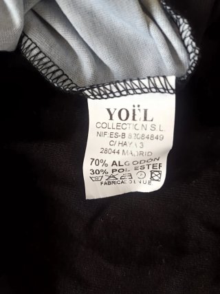 Camiseta marca Yoël  Talla XXL