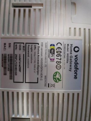 Router Huawei HG556a Vodafone