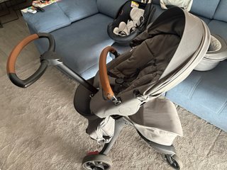 Stokke Xplory Gris con accesorios