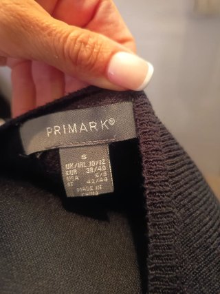 Jersey negro manga larga