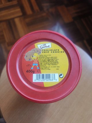 Lata metálica Los Simpsons Bart 2005