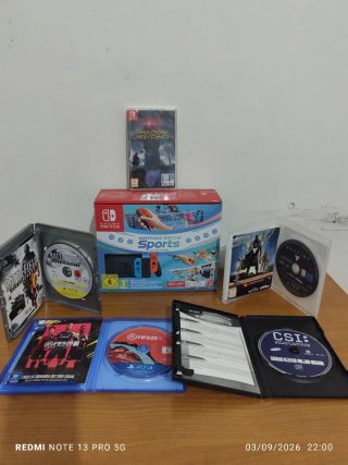 Nintendo Switch +gioco shadow labyrinth.Giochi PS3