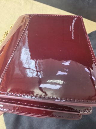 Bolso YSL Sunset Charol Rojo