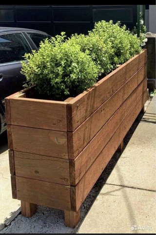 Jardineras de pino macizo a medida