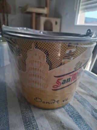 Cubo Cerveza San Miguel. Sin ningun uso.