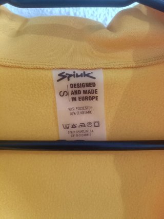 Maillot largo SPIUK amarillo