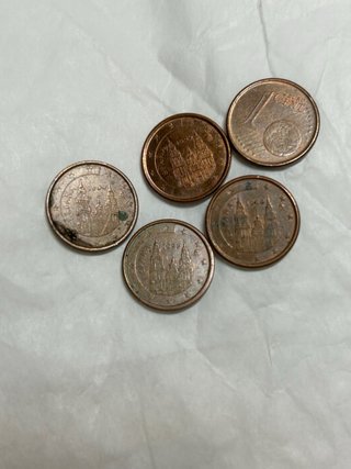 Moneda 1 céntimo euro 1999 con error