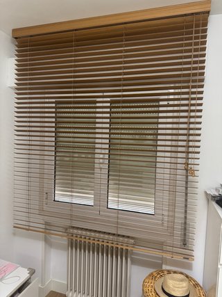 Veneciana Madera 160x180 Marrón