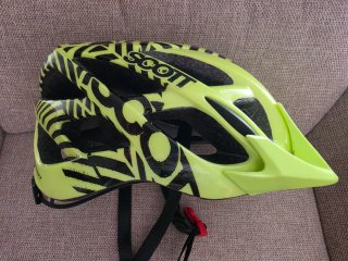 Casco Scott Amarillo y Negro