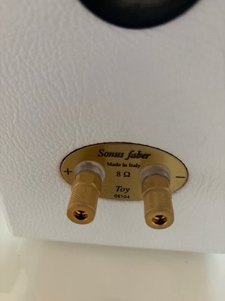 Altavoces Sonus Faber Toy Blancos