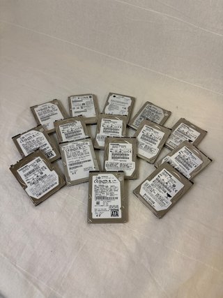Pack 10x HDD 2.5 80GB SATA