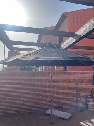 Pérgola de metal