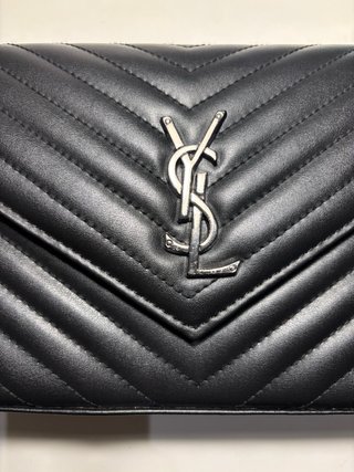 Borsa Yves Saint Laurent Nero 25cm