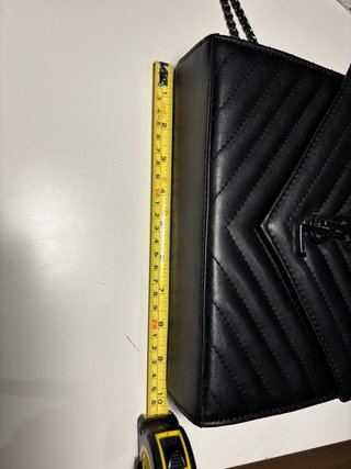 Borsa Yves Saint Laurent Nero 25cm