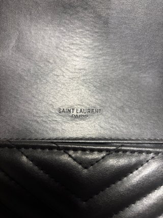 Borsa Yves Saint Laurent Nero 25cm