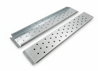 Juego 2 rampas metálicas para remolque/furgoneta